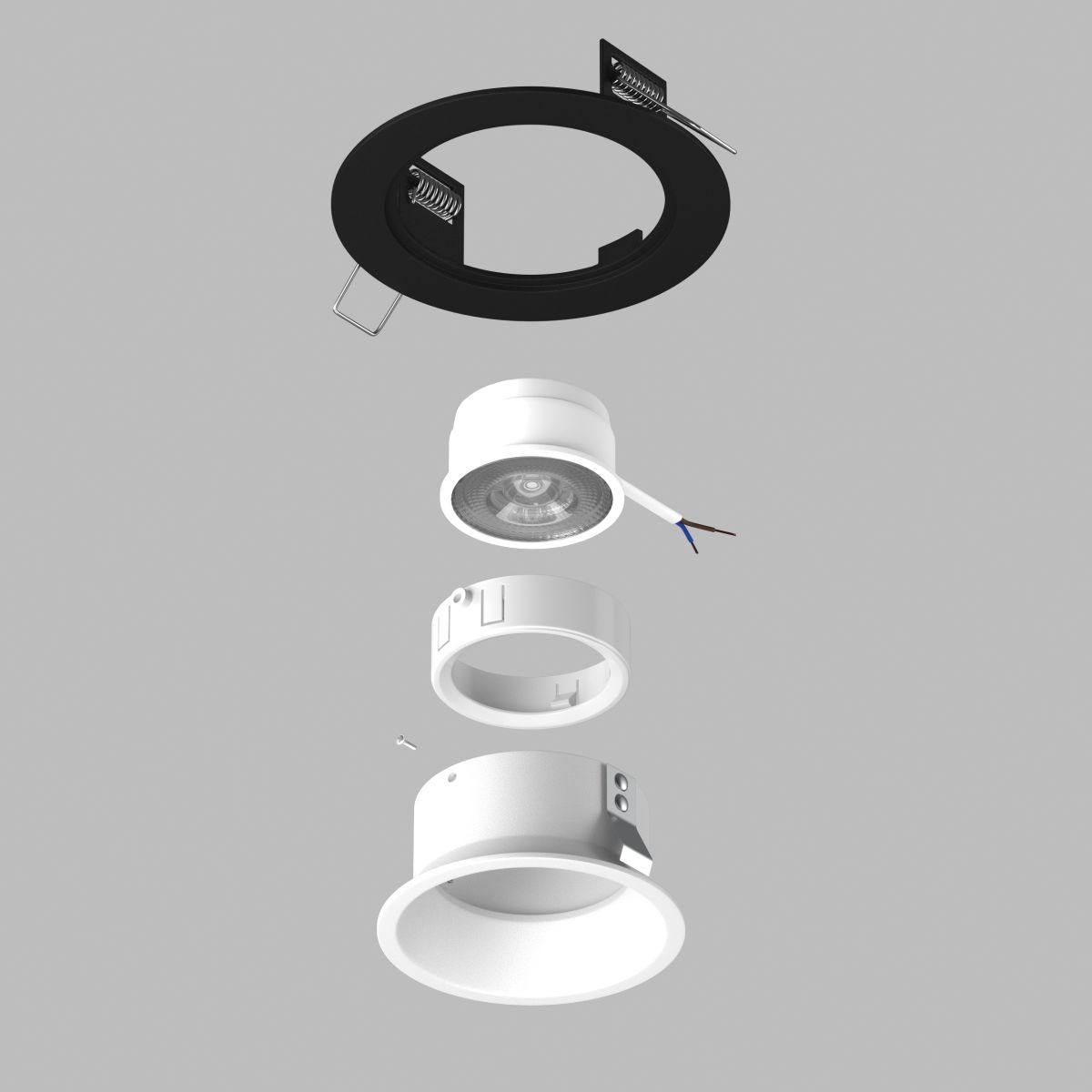 Встраиваемый светильник Lightstar Domino (214617+214606+214006) D61706WMOD