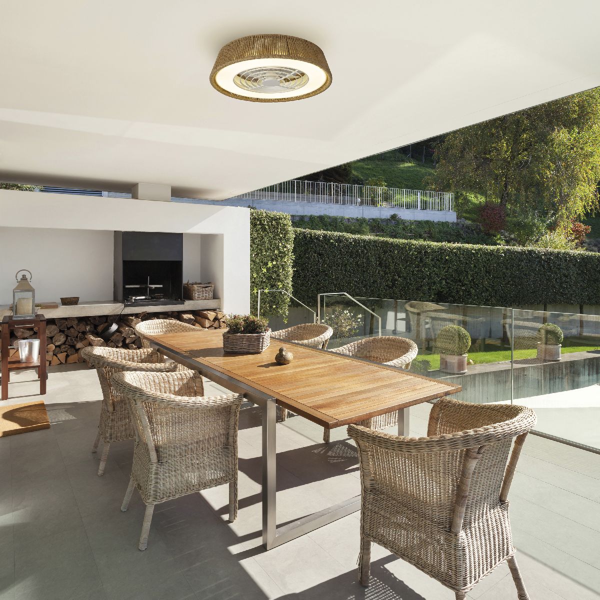 Люстра-вентилятор Mantra Polinesia 8230