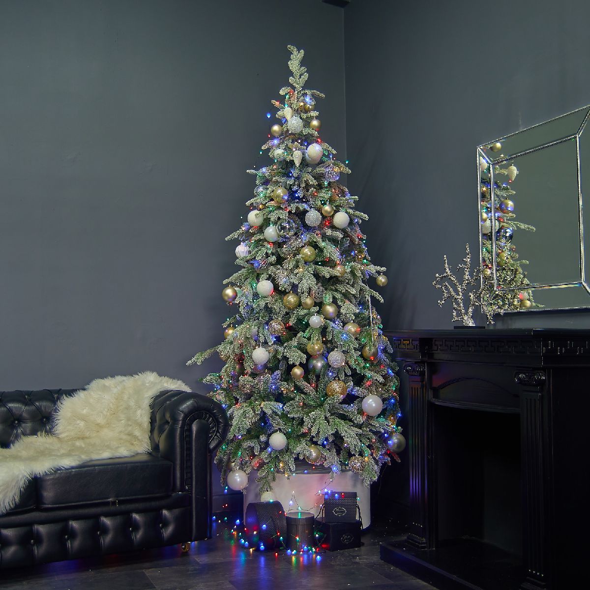 Гирлянда Роса Uniel ULD-S10000-1000/DGA MULTI IP20 DEW UL-00012090