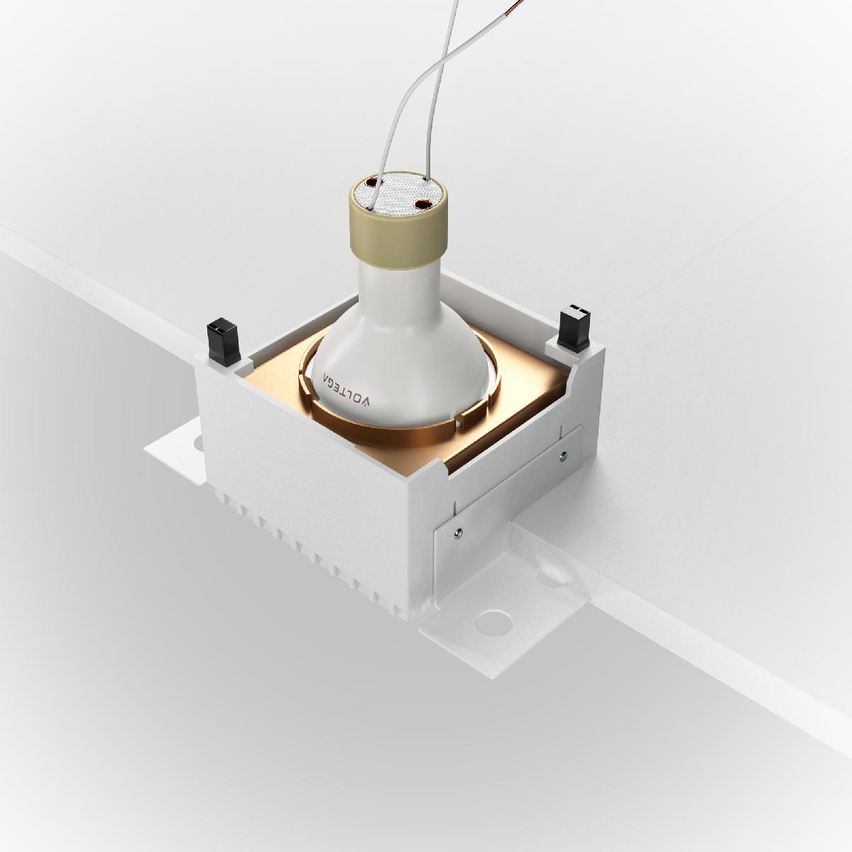 Встраиваемый светильник Maytoni Technical Share DL051-01-GU10-SQ-WMG