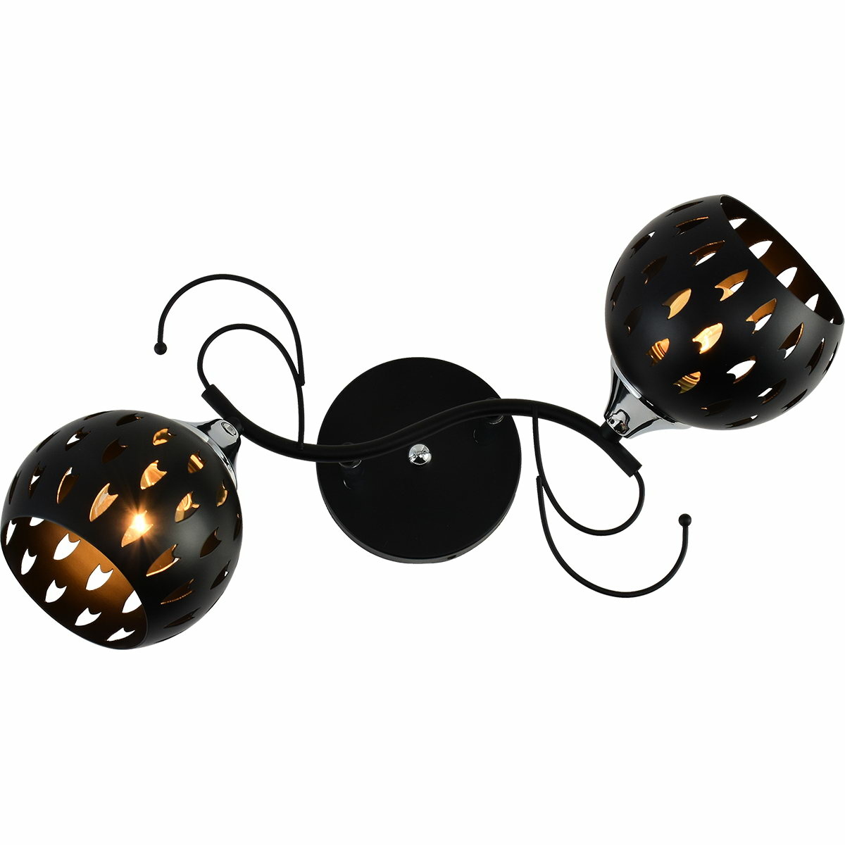 Люстра на штанге Reluce 01314-0.3-02 BK+CR