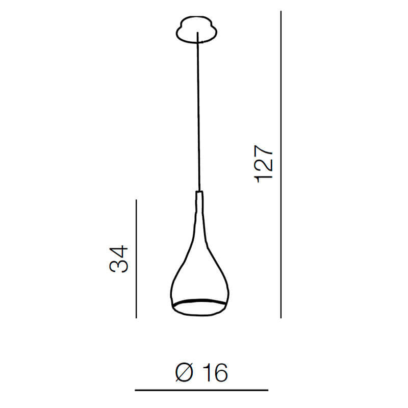 Подвесной светильник Azzardo Spell AZ0288