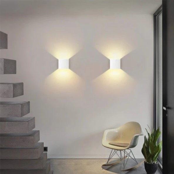 Уличный настенный светильник Elvan BR-310-6W-WW-Wh