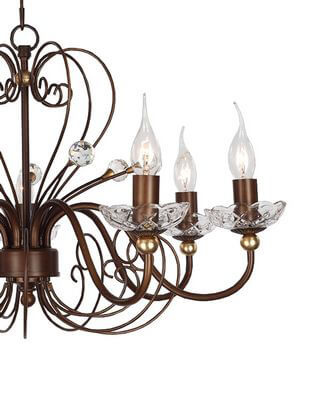 Подвесная люстра Lumien Hall Брилл H17032/7RBOC