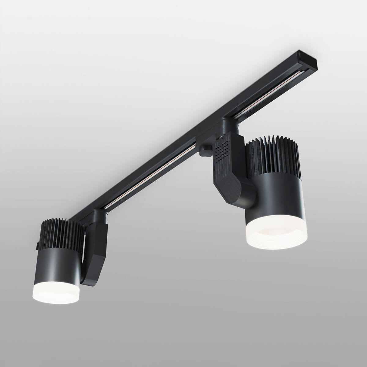 Трековый светильник Elektrostandard Accord Черный 30W 4200K (LTB37) однофазный 4690389135699