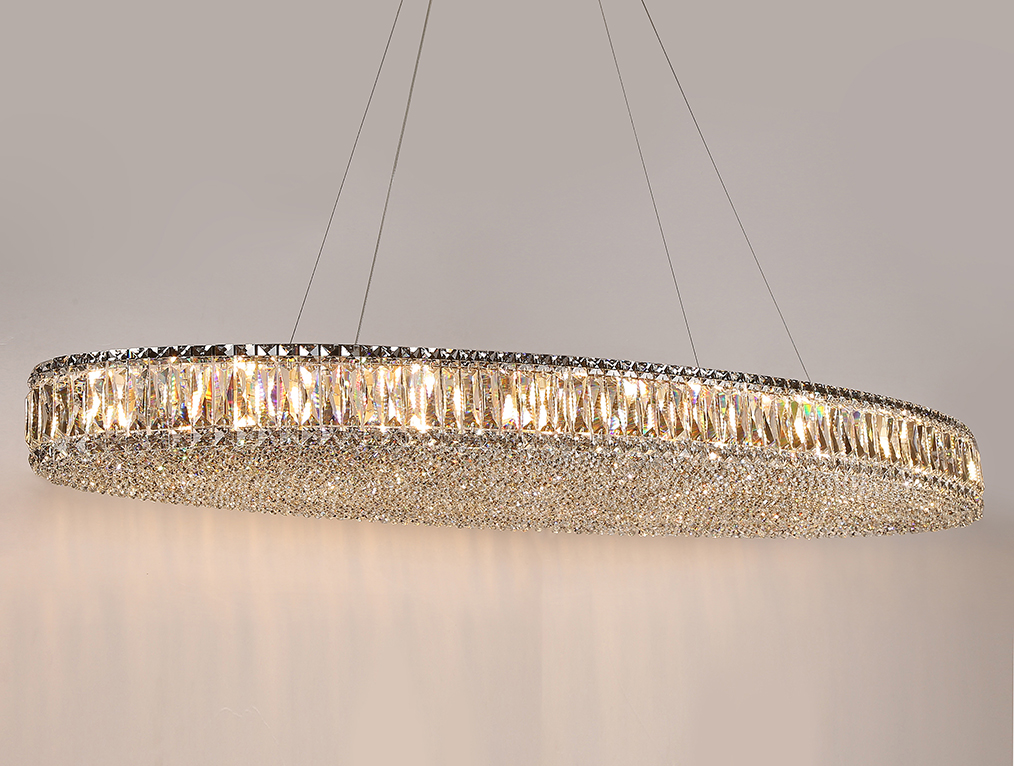 Подвесная люстра Newport Valencia 8458+14/S chrome М0070387