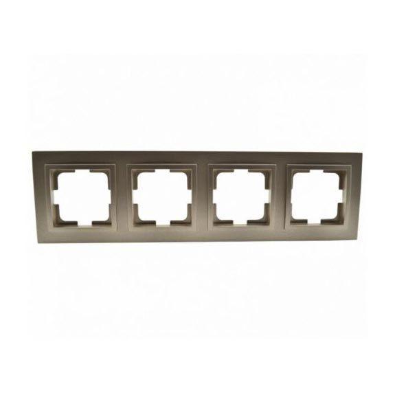 Рамка на 4 поста Mono Electric Despina бронза 102-230000-163