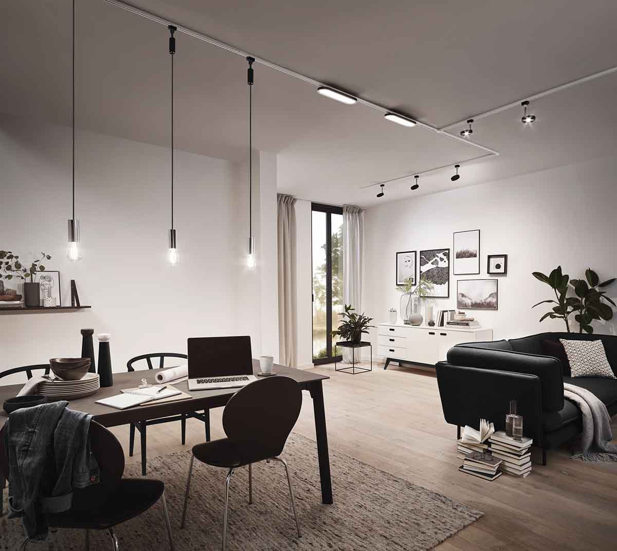 Трековый светодиодный светильник Paulmann URail Panel Loop 96920