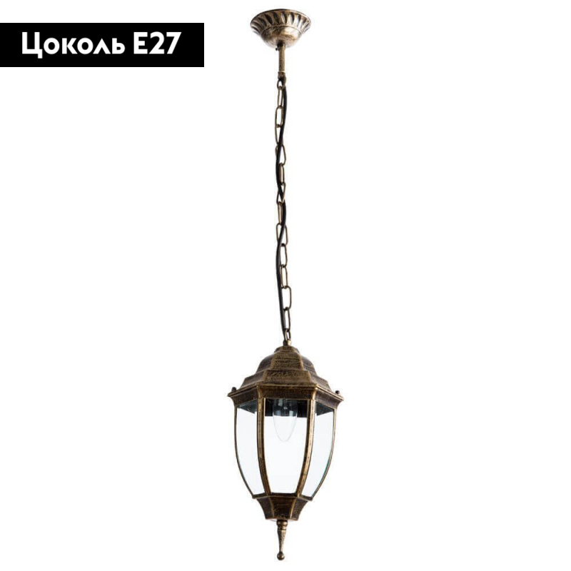 Уличный подвесной светильник Arte Lamp Pegasus A3151SO-1BN