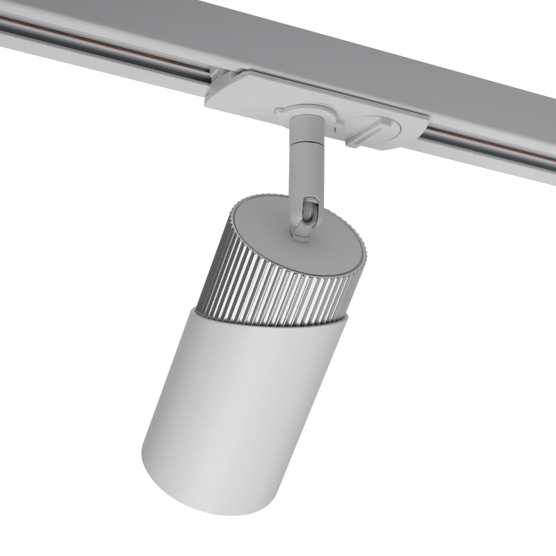 Трековый однофазный светильник Wolta Dolce WTL-GU10/06WCH