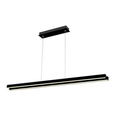 Подвесной светодиодный светильник Horoz Matrix черный 019-013-0035