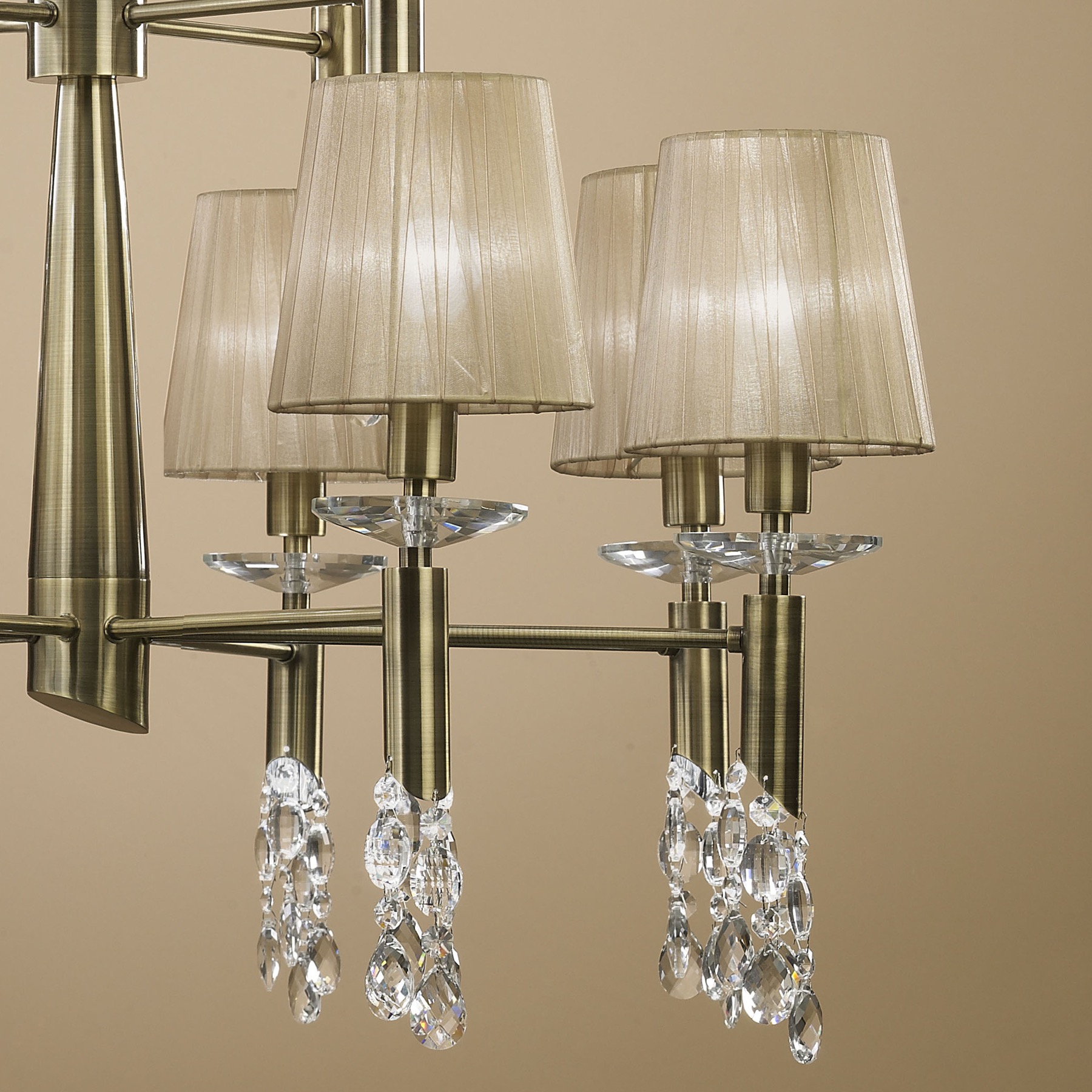 Подвесная люстра Mantra Tiffany Bronze 3870