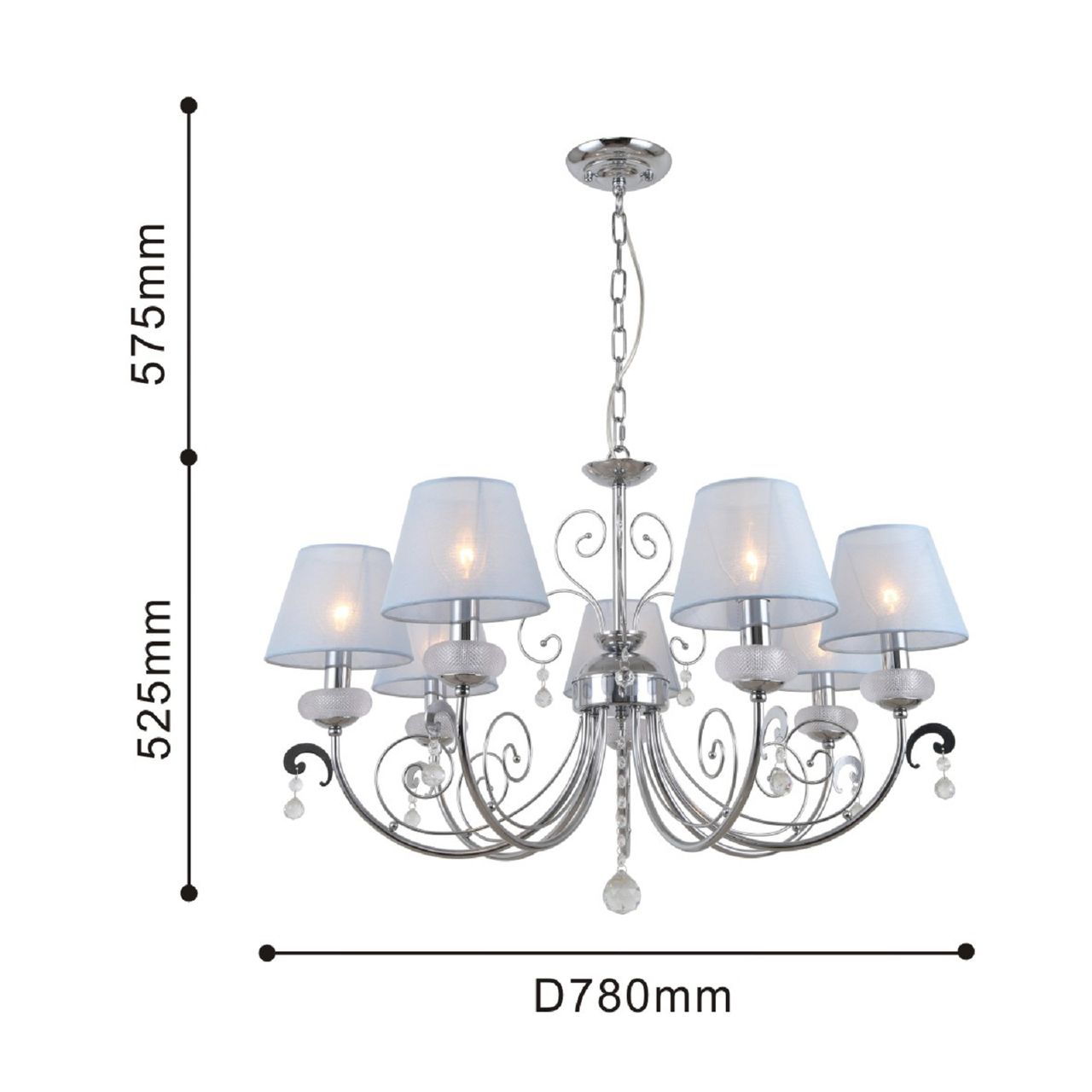 Подвесная люстра F-Promo Mirtilli 2664-7P