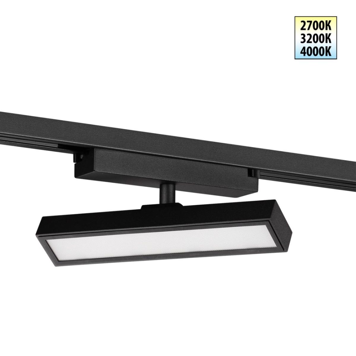 Трековый однофазный светильник с переключателем цв. температуры Novotech Port Stratus 359771