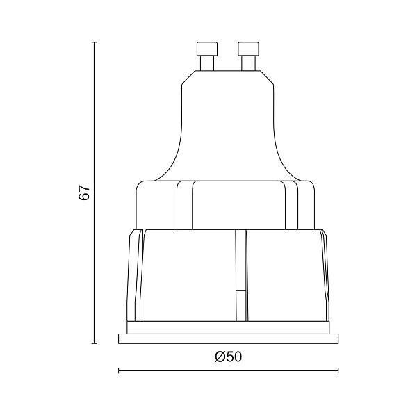 Умная светодиодная лампа Ledron LDR-GU10 00000016842