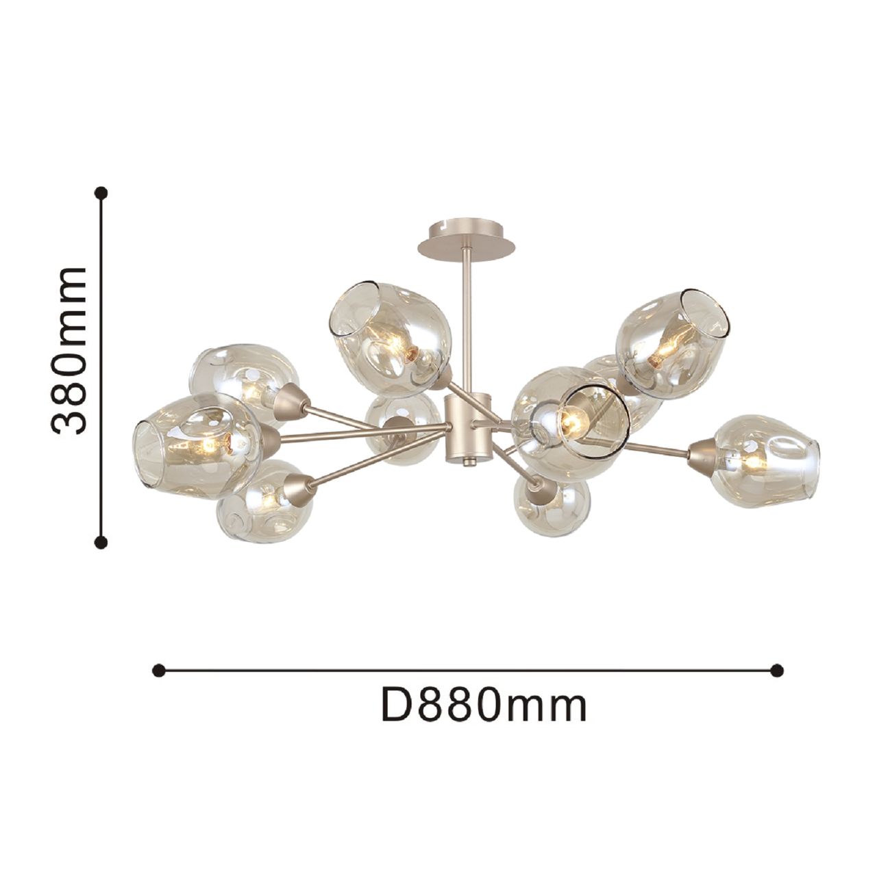 Потолочная люстра F-Promo Tilda 2658-10U в Москве