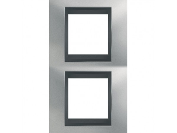 Рамка 2-постовая вертикальная Schneider Electric Unica Top MGU66.004V.238