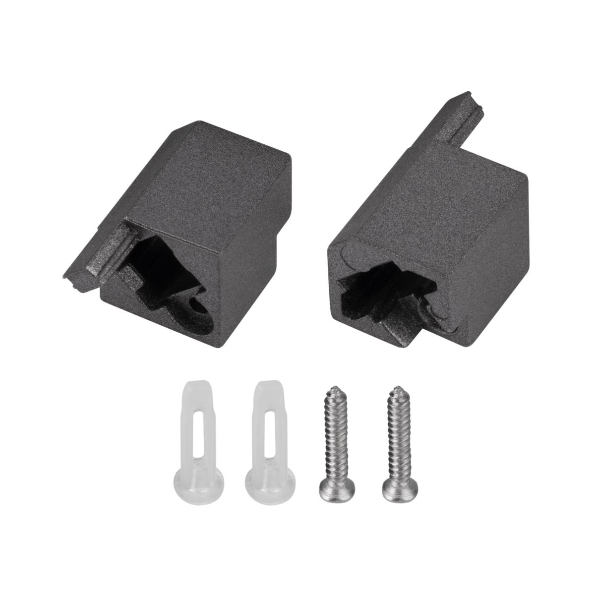 Заглушка Arlight SL-KANT-H10-SQUARE IRON GREY (Пластик) 058674