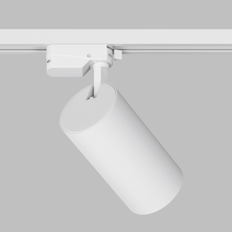 Трековый однофазный светильник Denkirs Solid Koper DK6456-WH