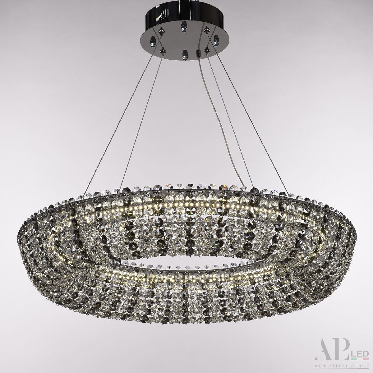 Подвесная люстра Arte Perfetto Luce Sicilia SH502.0.60.R.Ni.4000.Clear.731