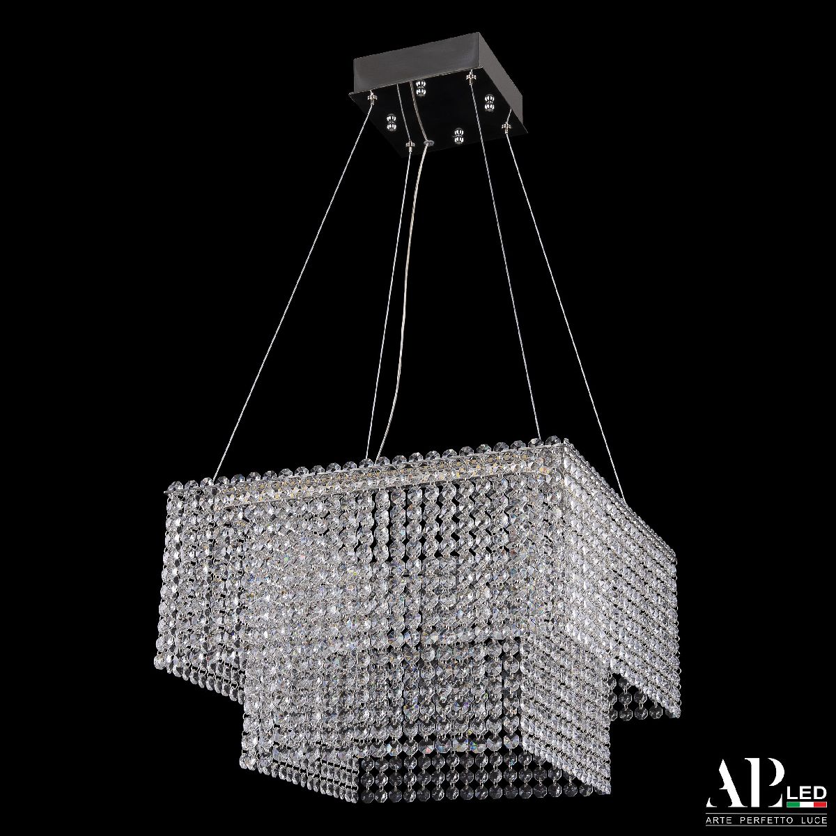 Подвесная люстра Arte Perfetto Luce Sicilia SH04.42.C.Ni.4000