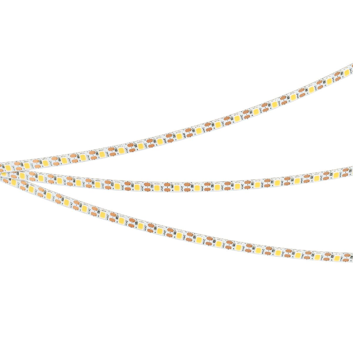 Светодиодная лента Arlight FC-A120-5mm 24V Warm2700-CX1 (10 W/m, IP20, 5m) 052782