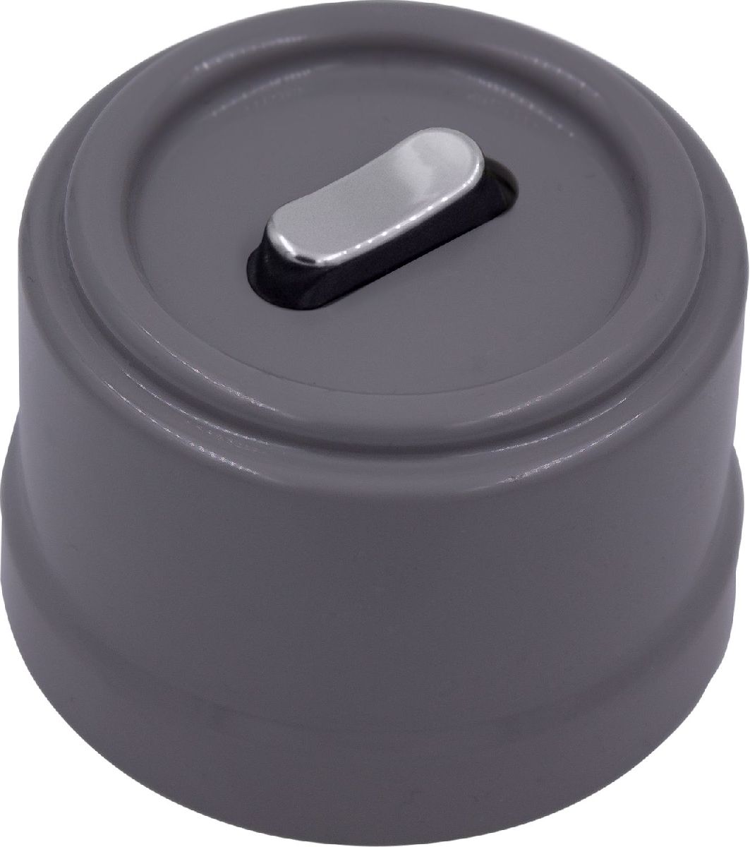 Выключатель одноклавишный Bironi Лизетта B1-220-26-S