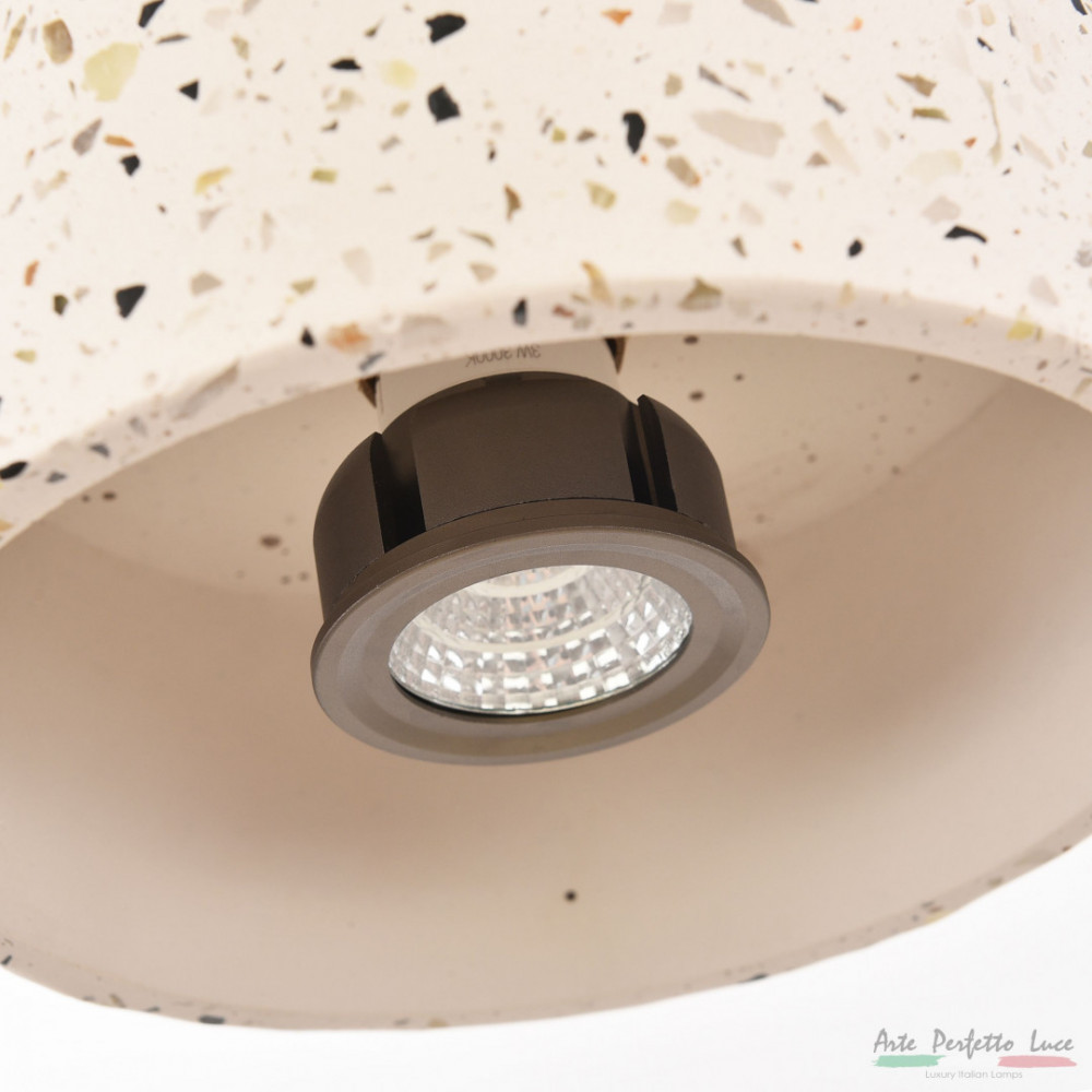 Подвесной светильник Arte Perfetto Luce Bolonia 3301.7181/160-70 White/Marble