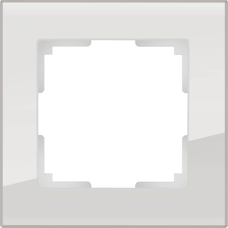 Рамка Werkel Favorit на 1 пост дымчатый WL01-Frame-01 4690389061301