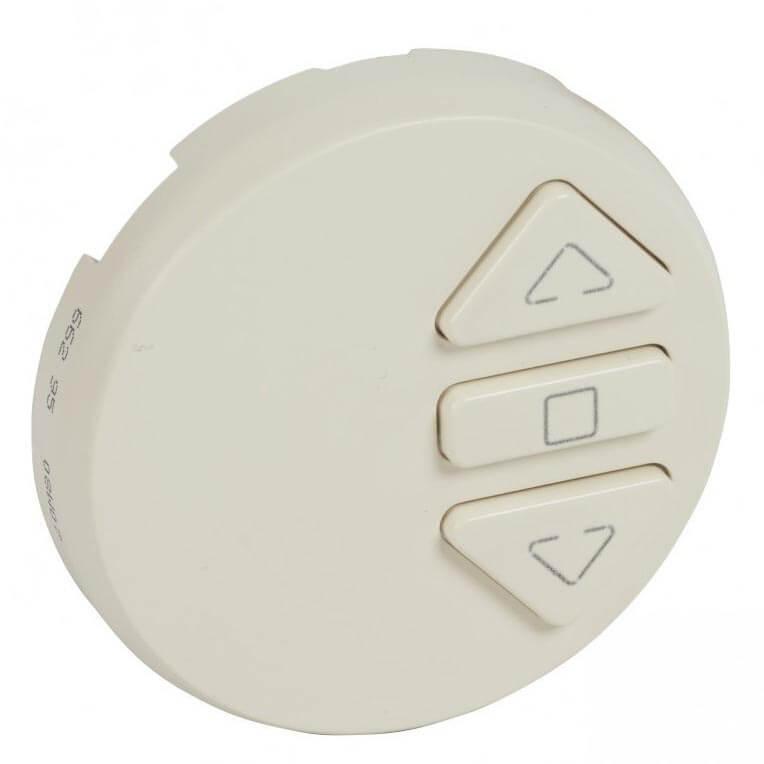 Лицевая панель Legrand Celiane механизма управления жалюзи IOBL слоновая кость 066295