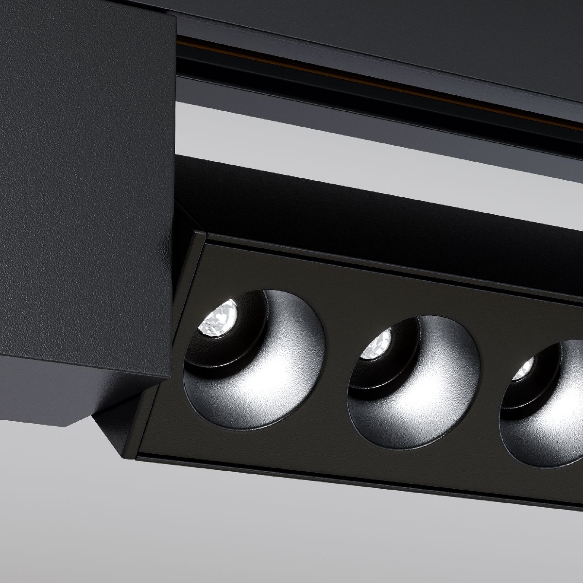 Трековый однофазный светильник Maytoni Points Rot TR010-1-20W3K-M-B