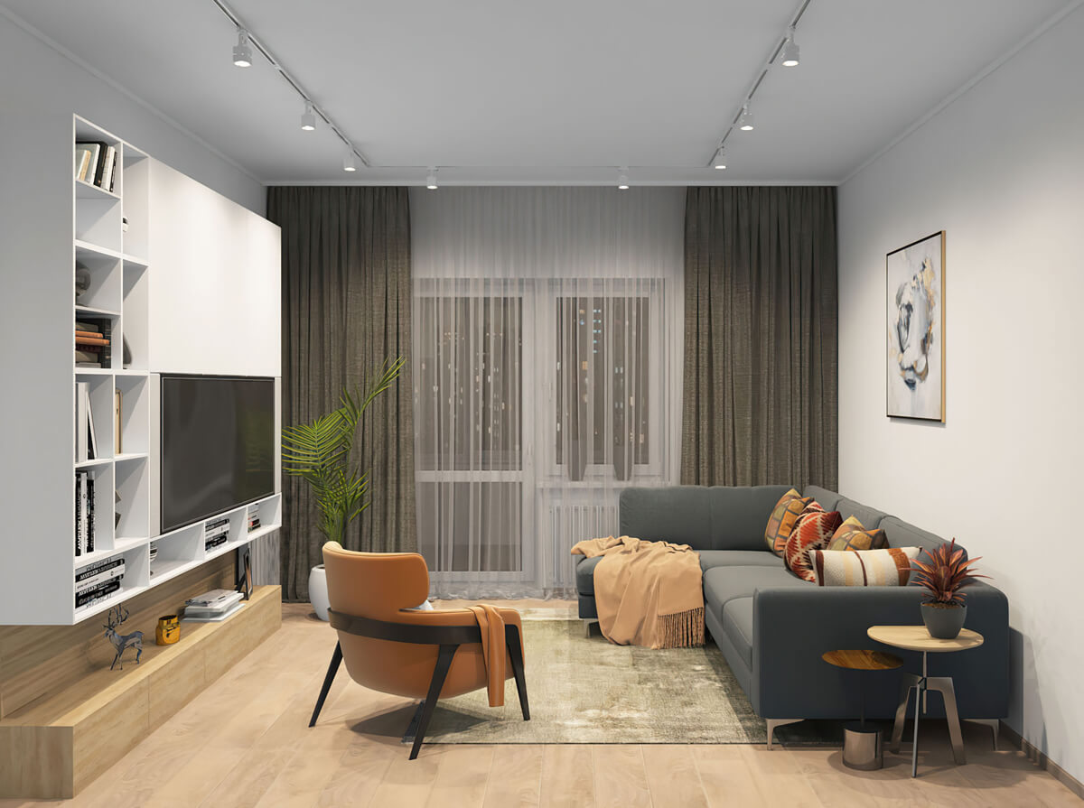 Шинопровод Denkirs DK Track White TR1001-WH