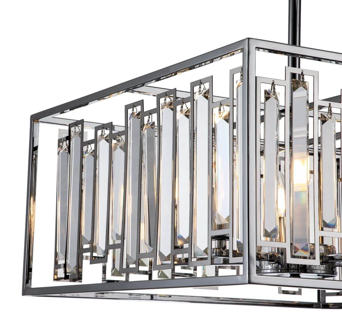 Люстра на штанге Indigo Valzer 12001/5R Chrome V000064