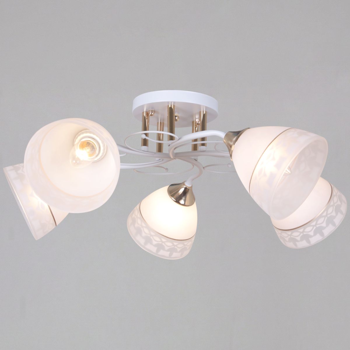 Потолочная люстра Reluce 11460-0.3-05 WH+FG