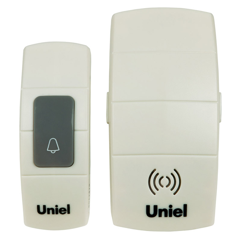 Звонок беспроводной (05463) Uniel UDB-088W-R1T1-32S-100M-WH