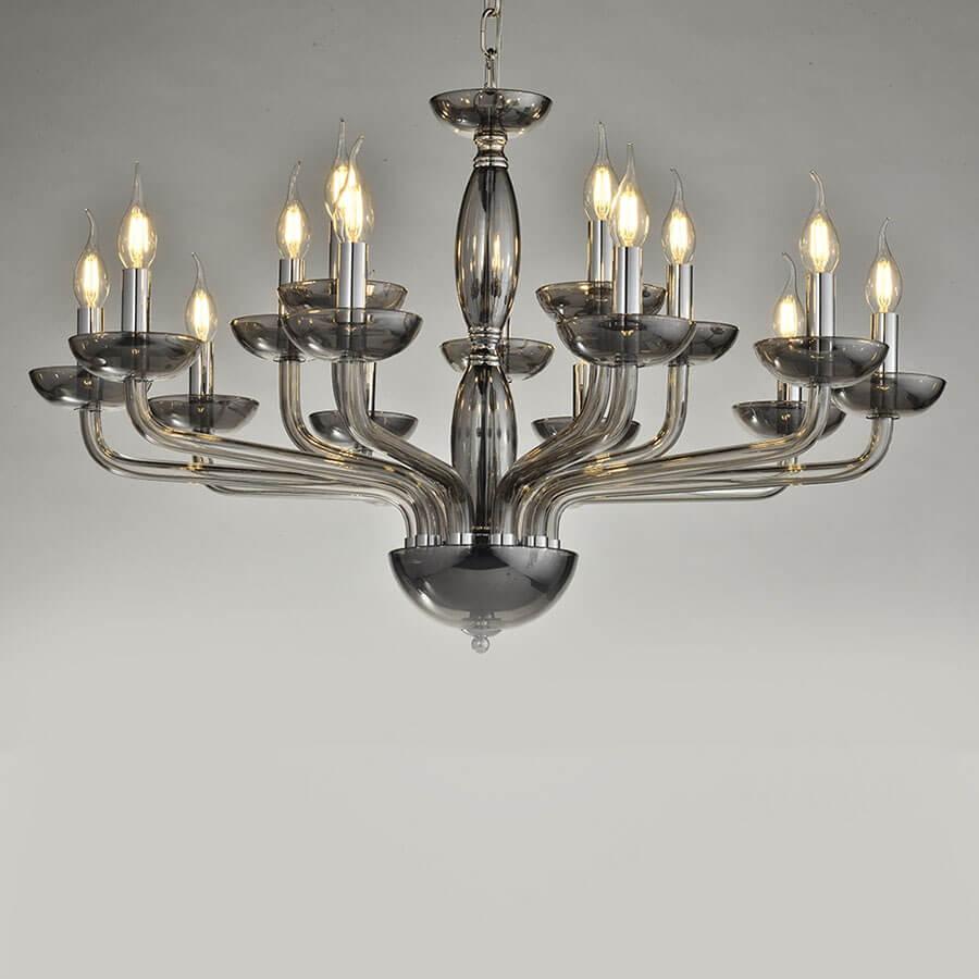 Подвесная люстра Newport 12606/S smoke М0062018