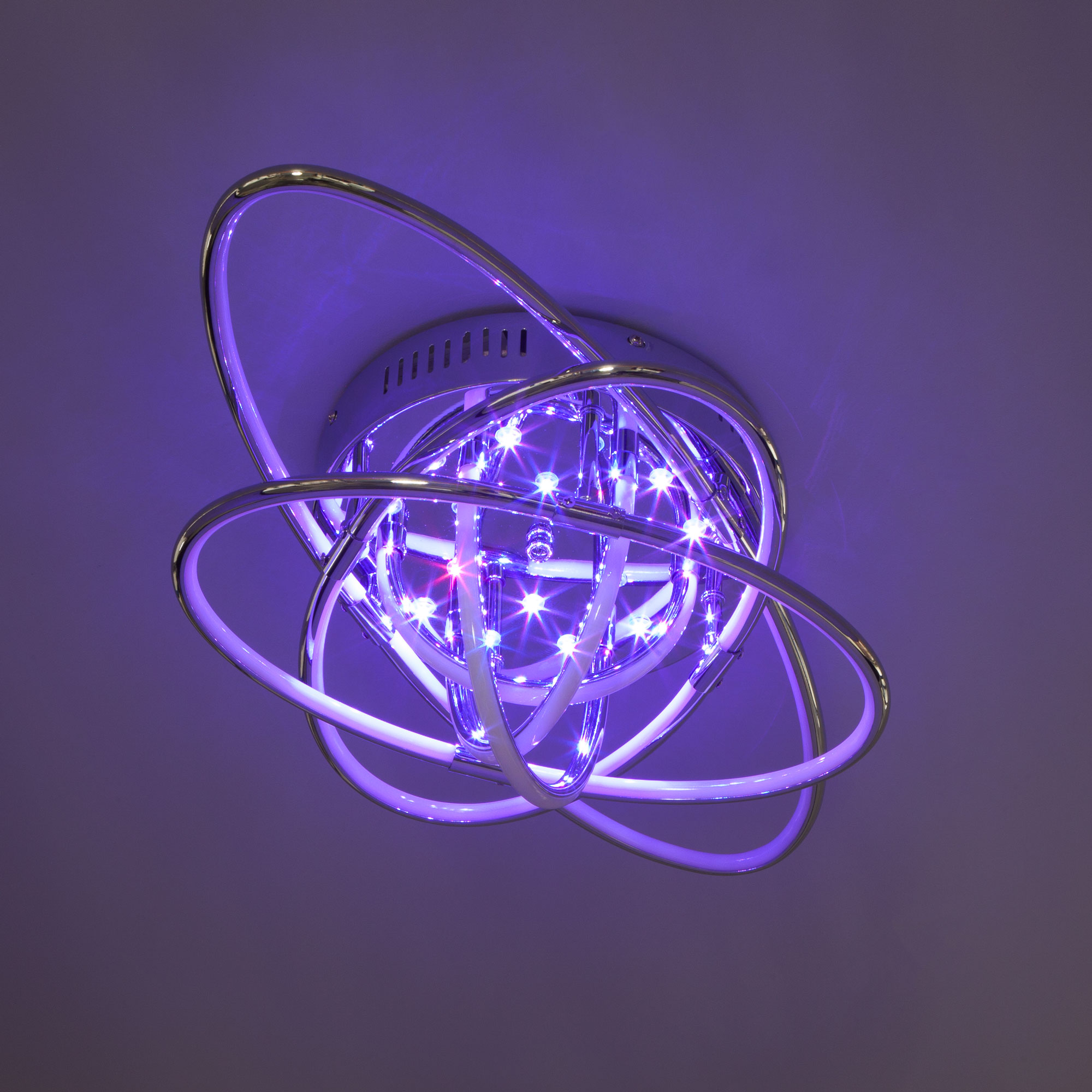 Потолочный светодиодный светильник Eurosvet Jupiter 90132/9 хром в Москве