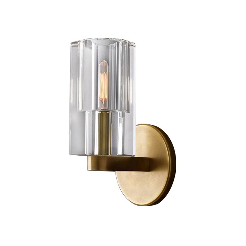 Бра DeLight Collection Wall lamp 8816W gold/clear