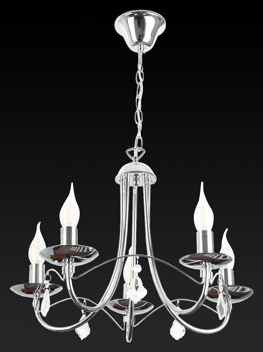 Подвесная люстра Toplight Lily TL6020D-05CH