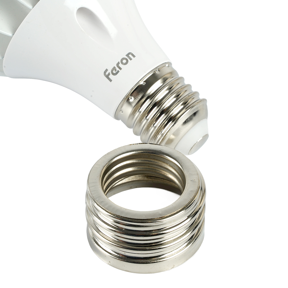 Лампа светодиодная Feron E27-E40 60W 4000K Цилиндр Матовая LB-65 25821