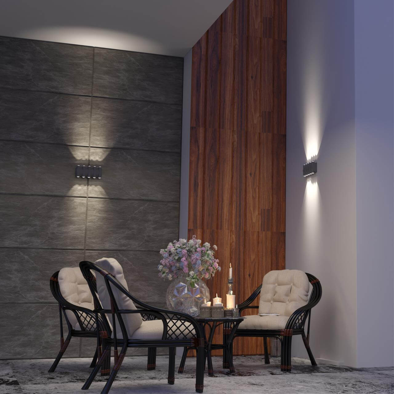 Ландшафтный настенный светильник Novotech Calle 358569