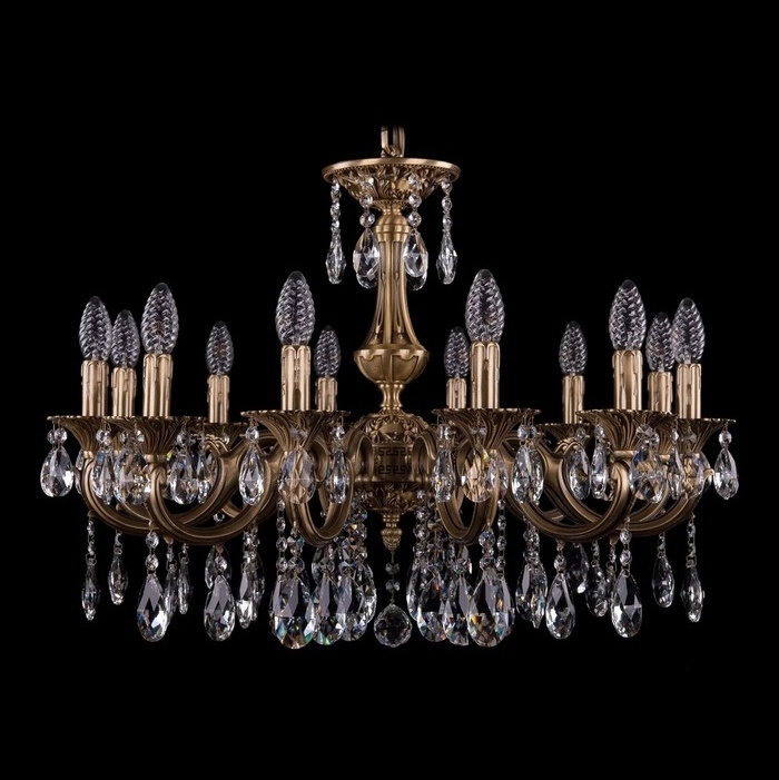 Подвесная люстра Bohemia Ivele 1702/12/250/A/FP