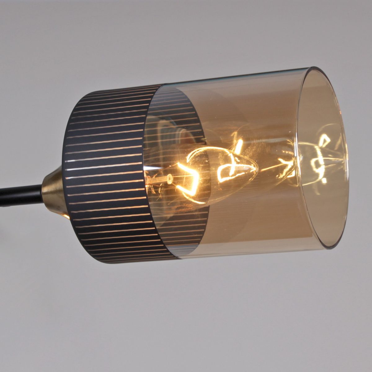 Потолочная люстра Reluce 48460-0.3-08 BK+COPPER