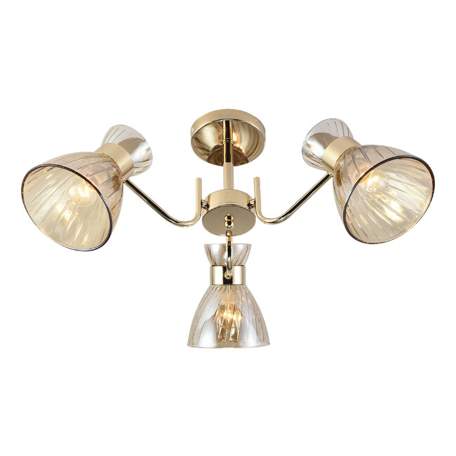 Люстра на штанге Seven Fires Aura SF3345/3C-FGD-AM