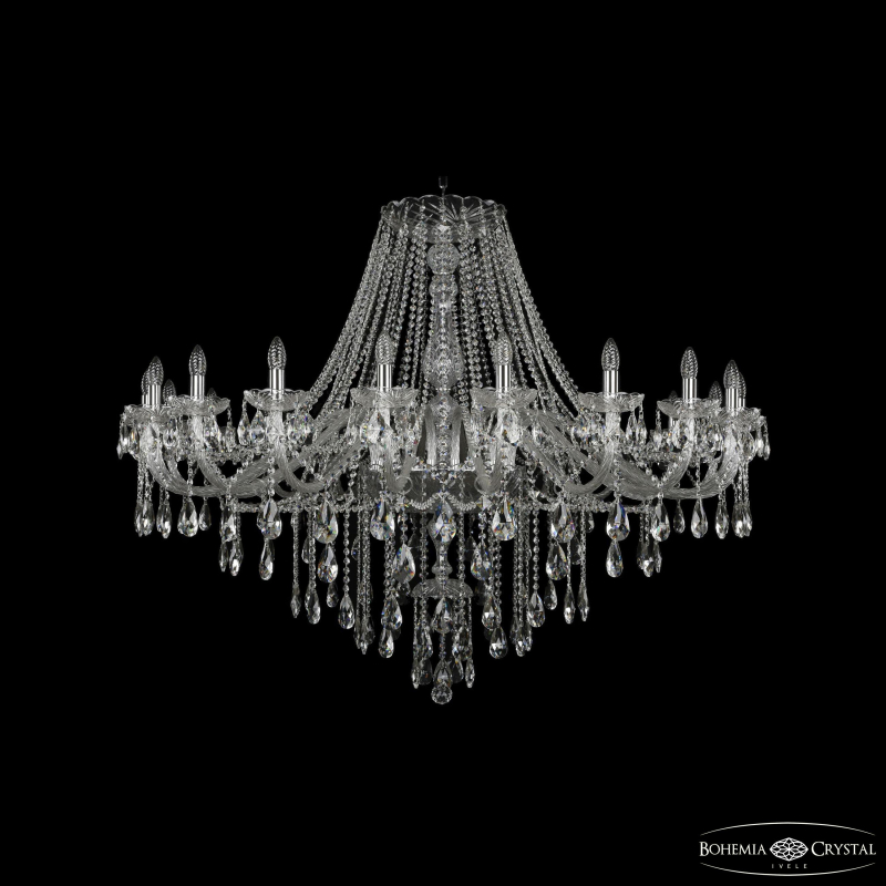 Подвесная люстра Bohemia Ivele Crystal 1415/20/530 Ni