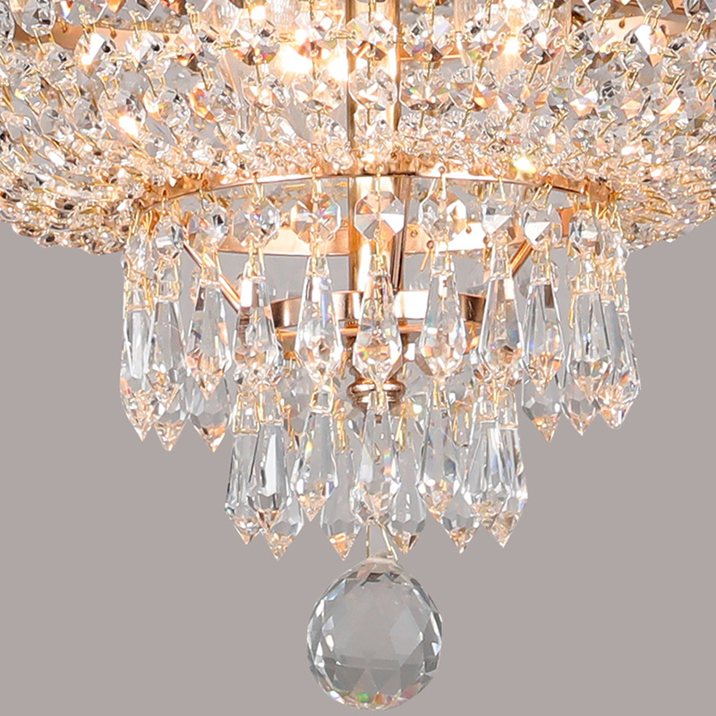 Люстра на штанге Illumico IL8775-16C-30 GD BK