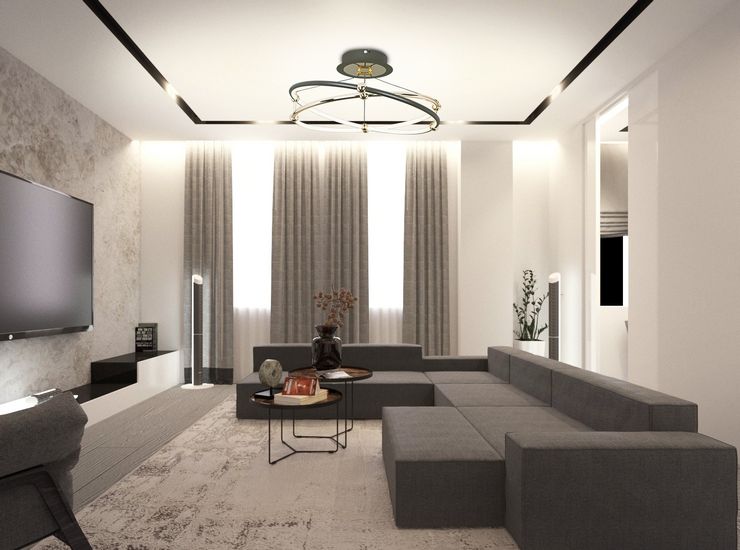 Потолочная люстра Natali Kovaltseva HIGH-TECH LED LAMPS 82050