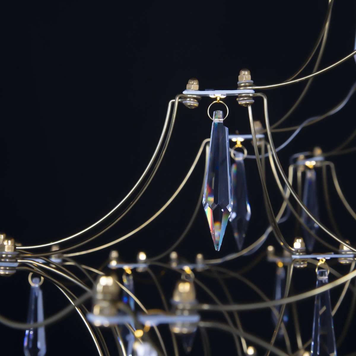 Подвесная люстра Loft IT Mira 10259/800 Gold Asfour