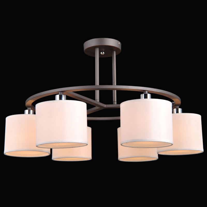 Люстра на штанге Natali Kovaltseva 75005/6C ANTI GRAY