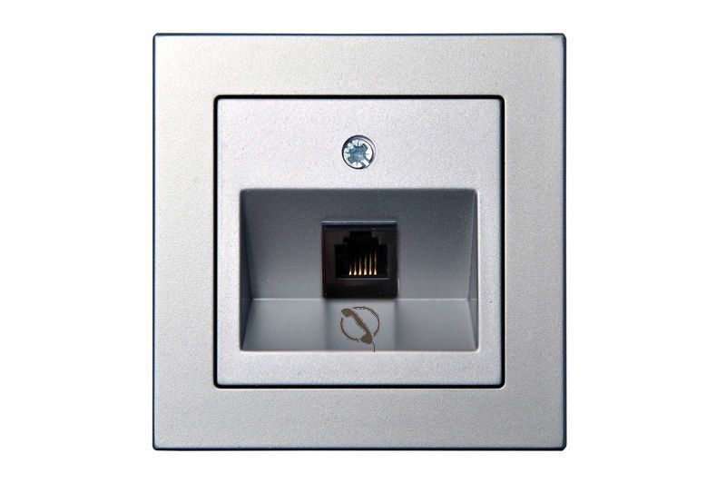 Розетка телефонная (RJ11) Liregus Epsilon 28-1851